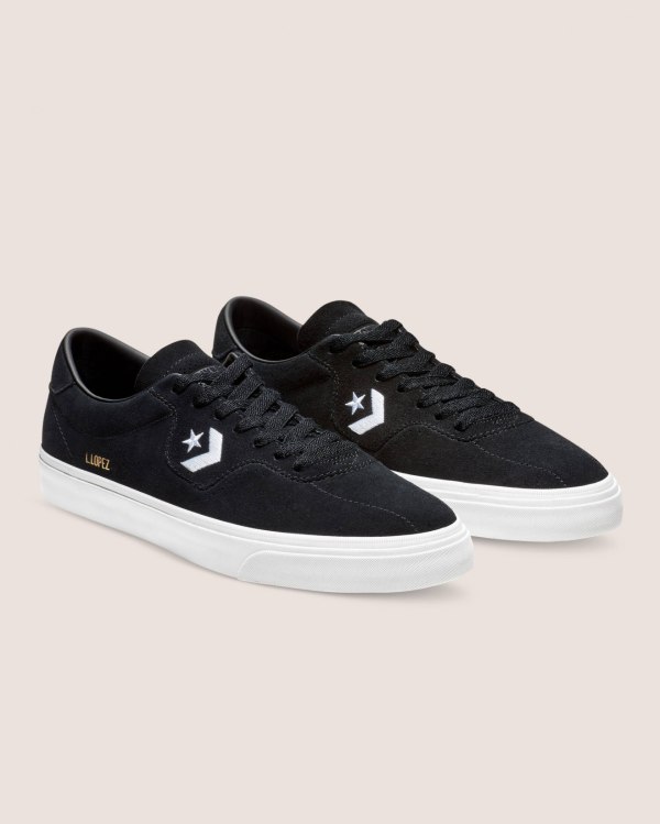 Converse CONS Louie Lopez Pro Sort Sko Danmark - Converse Lave Sneakers Herre - 58071LEVU